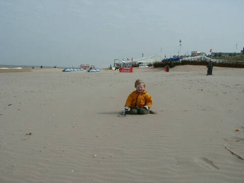 naar het strand .. beetje uitwaaien