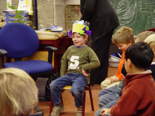 storms verjaardag op school