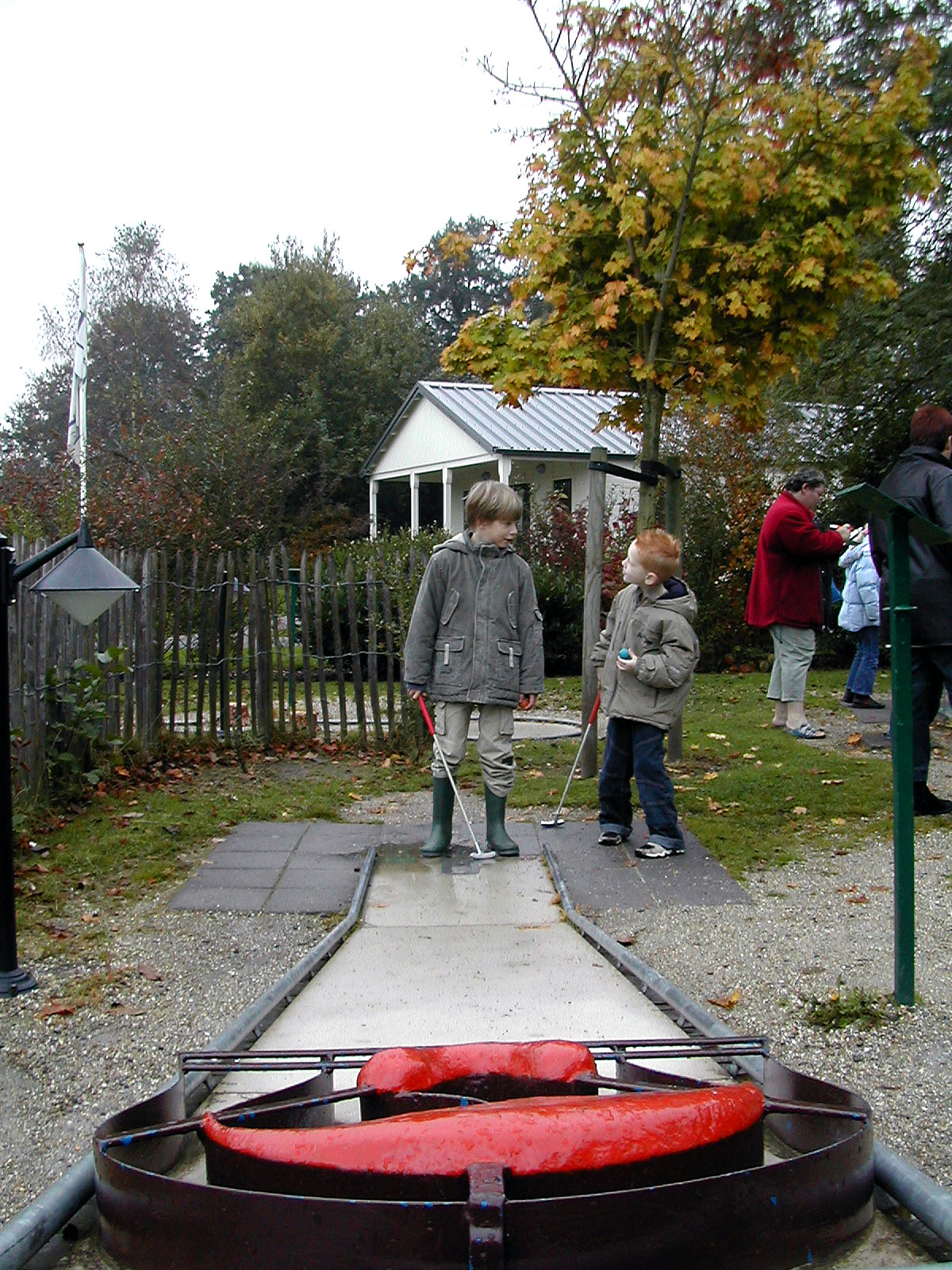 Herstvakantie 2004 in bungalowpark “Aelderholt”