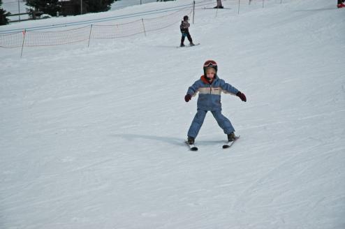 Skien in Saas Almagell (Wallis)