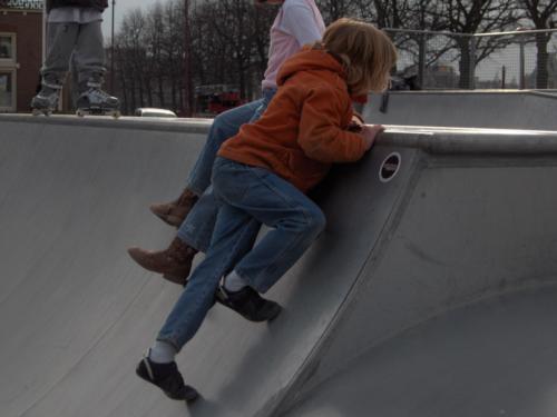 de half-pipe en een concert